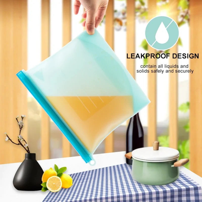 Reusable Silicone Food Bag